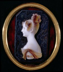 Portret van Prinses Elena Pavlovna, c.1820 door Anthelme Francois Lagrenee
